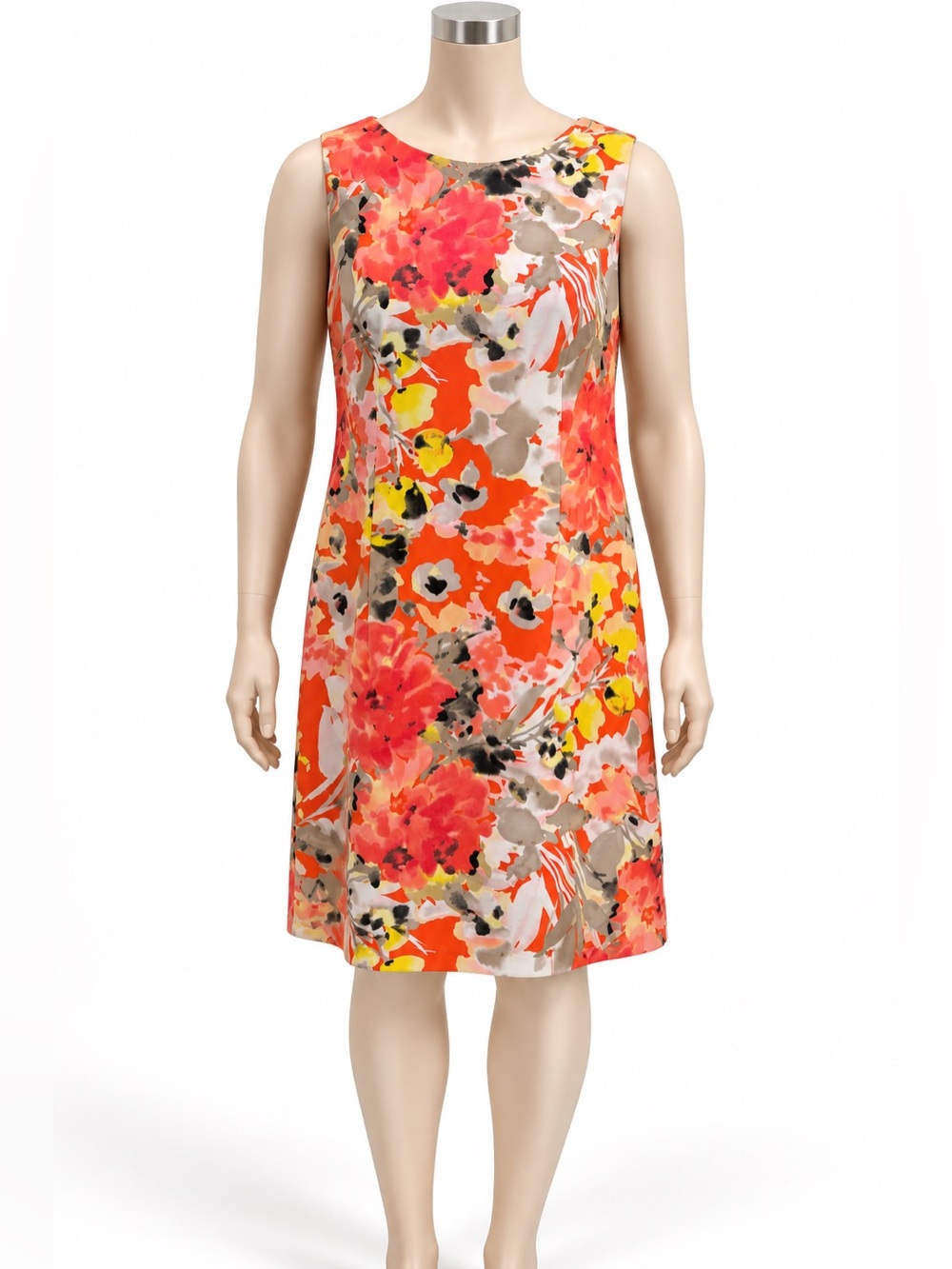 ALYX Limited Multicolor Sleeveless Floral Print Dress size 10